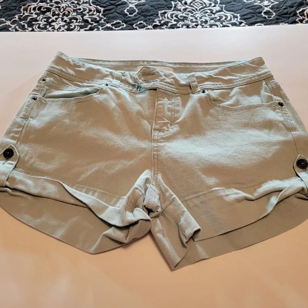 Life in Progress Denim Shorts - Picture 3 of 16